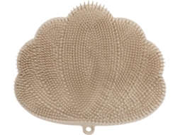 Escova Esfoliante Para As Costas Com Ventosas Antiderrapantes, Feita De Silicone Tpe, Para Banho, Costas E Pés Ideal