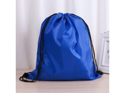 Mochila Com Cordão, Bolsa De Ginástica, Bolsa Com Cordão, Azul*