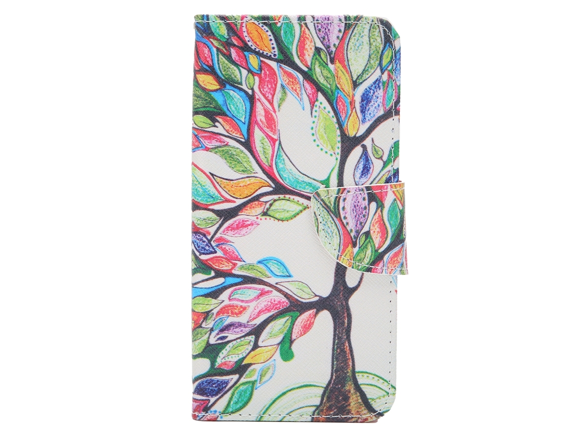 Capa LAXISCREED Iphone 12 Pro Life Tree Pu Couro