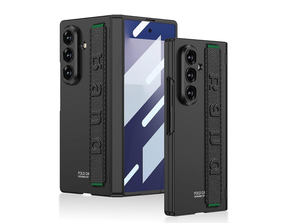 Capa De Celular Com Pulseira Dobrável Magnética Integrada Gkk Para Samsung Galaxy Z Fold7 5g