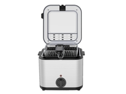 Fritadeira Inox 1000W, Multifuncional, Cesto | S/MARCA