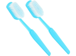 Conjunto De Escova Banho Healeved 2 Peças Com Cabo Para Esfoliação Corporal E Das Costas, Conjunto De Escova Banho