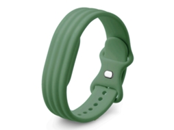 Pulseira Panoona Para Google Fitbit Air Pulseira Silicone Desportiva Macia Respirável Substituição Verde Escuro