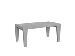 Mesa de Jantar Extensível 90X130/234 Cm Spimbo Premium Cimento ITAMOBY