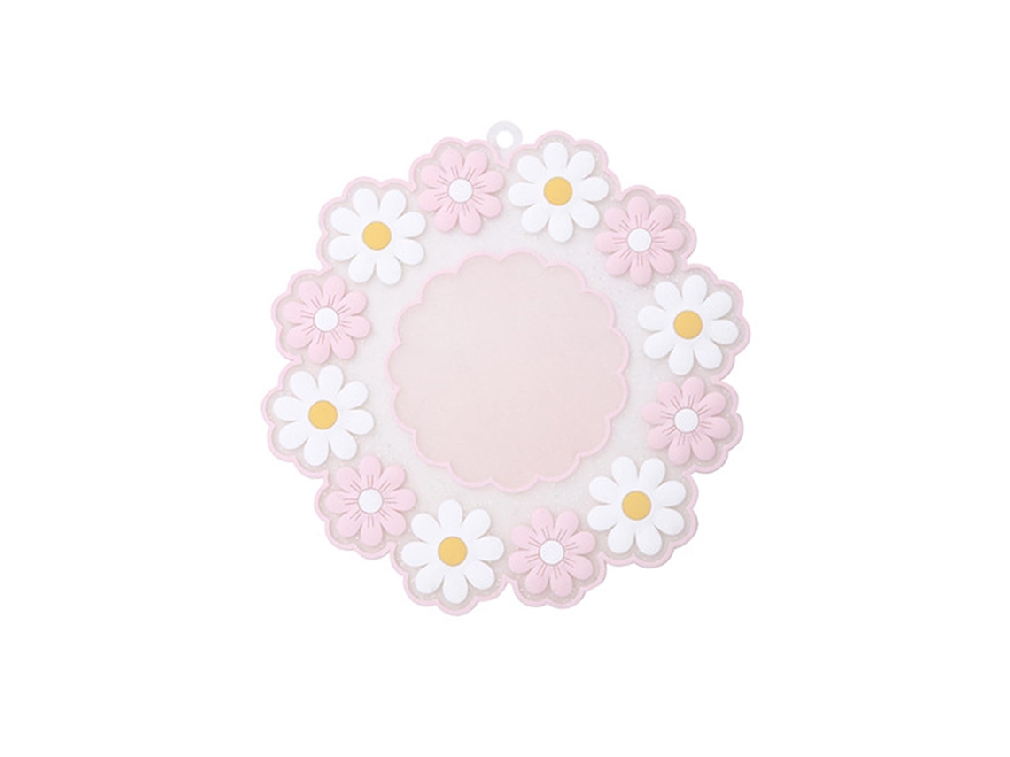 Porta Potes De Silicone Flor Resistente Ao Calor E Antiderrapante