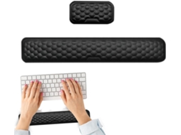 Apoio De Pulso Para Teclado E Mouse, Conjunto De 2 Peças Com Espuma Viscoelástica Confortável Conj Gokoco