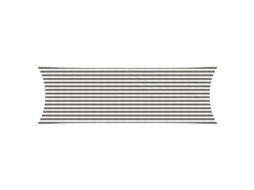 Vidaxl Vela De Sombra Cinza Claro E Branco 2 X 6 M Hdpe