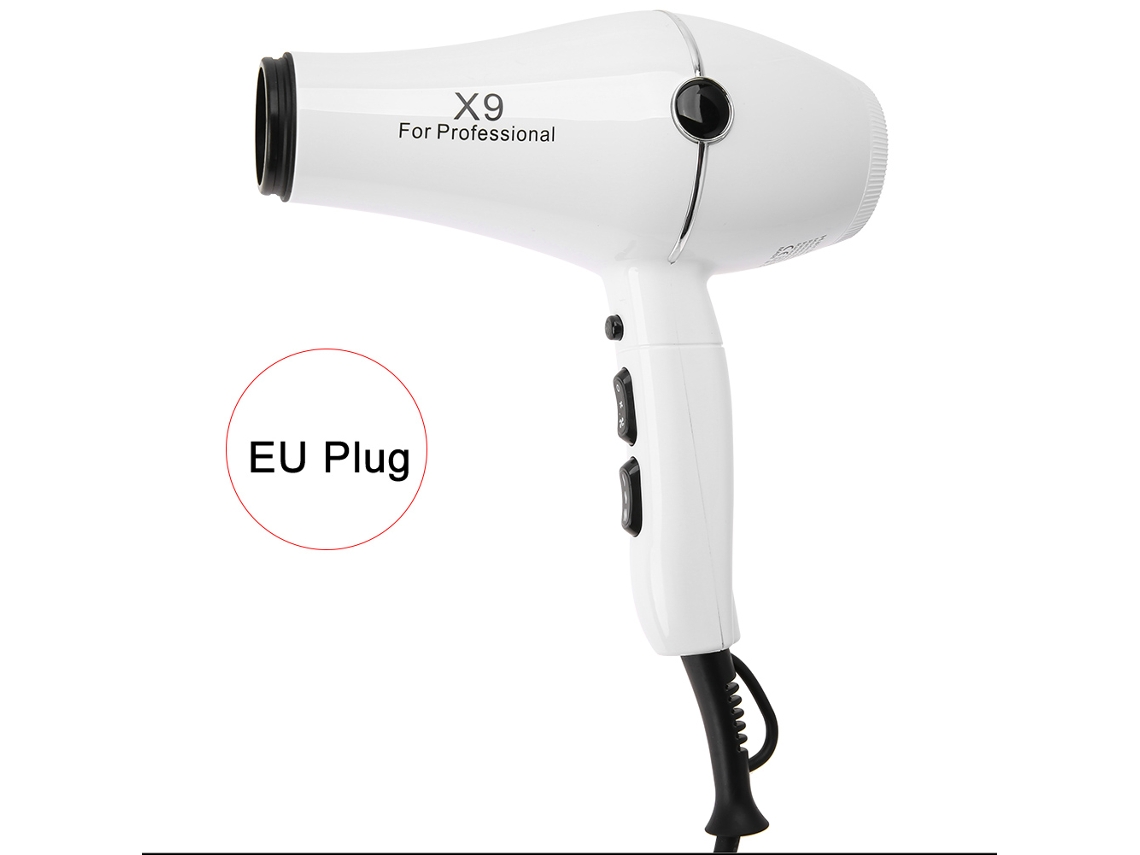 2026 secador de Cabelo Profissional 2000w com Temperatura Constante para Penteados Rápidos Branco