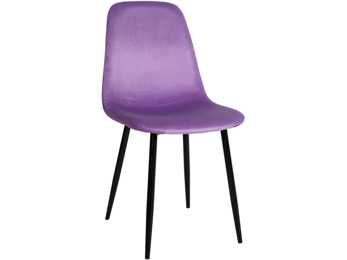 Cadeira de Jantar Napier Roxo/Veludo CLP