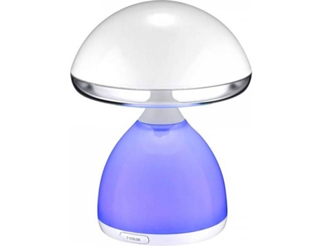 Candeeiro de Mesa  Seta (Branco - LED - 4.5 W - ABS)