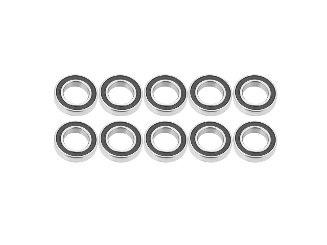 10 Peças Rolamentos De Esfera De Ranhura Profunda 6801‑2rs Selados De Borracha 12mm*21mm*5mm