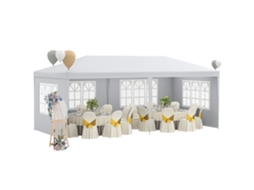 Gazebo de Jardim para Eventos com Paredes Removíveis CHEZMOI