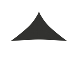 Vidaxl Para-sol Estilo Vela Tecido Oxford Triangular 5x5x6 M Antracite