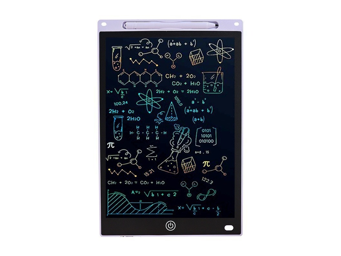 Tablet Eletrônico Lcd para Escrita À Mãoprancheta de Desenho + Pincel Grosso 10 Polegadas, Branco creme com Caixa de Presente CHENNNLS