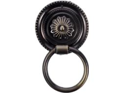 Puxador Único Nuobesty Para Gaveta, Em Latão Dourado Estilo Vintage, Para Portas De Armários E Design Em Anel