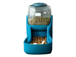 Conjunto de Comedouro Automático para Cães, Automático por Gravidade de Grande Capacidade para Gatos, Bebedouro, para Animais de Estimação AQUAFORGE