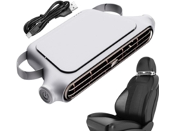 Mini Ventilador Para Encosto De Cabeça Carro, Mini Refrigerador, Mini Ar Condicionado