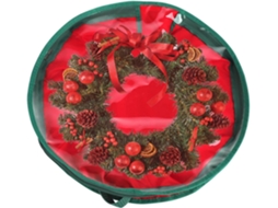Organizador de Natal Redondo com Z Per em Tecido Oxford Ideal para Guirlandas Festas Casamentos e Decora o Perfeito a P VAYOTOY