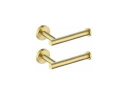 Porta papel Higiênico, 2 unidades, aço inox SUS304 AQUAFORGE