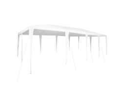 Conjunto 1 Tenda De Festa Vidaxl Branco Polietileno (800 X 400 X 266 Cm)