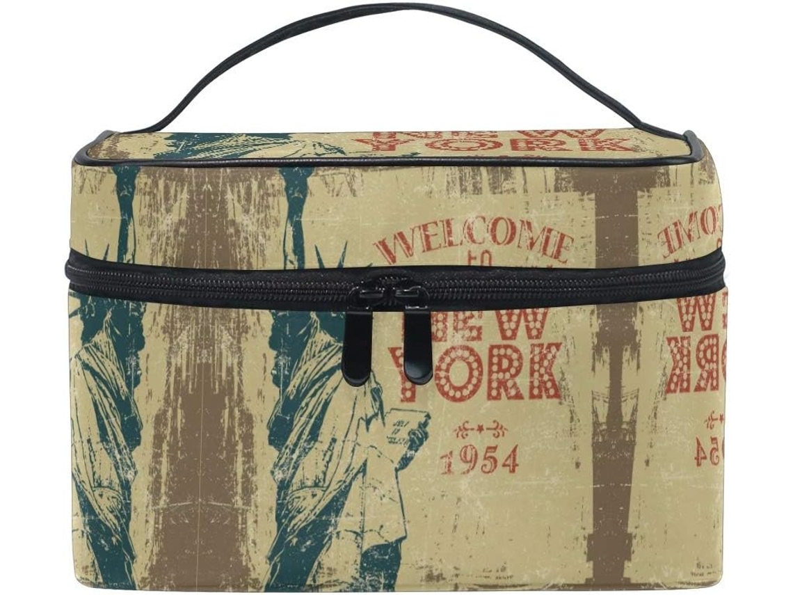 Bolsa Organizadora de Cosméticos Estátuas Antigas E/MARCA