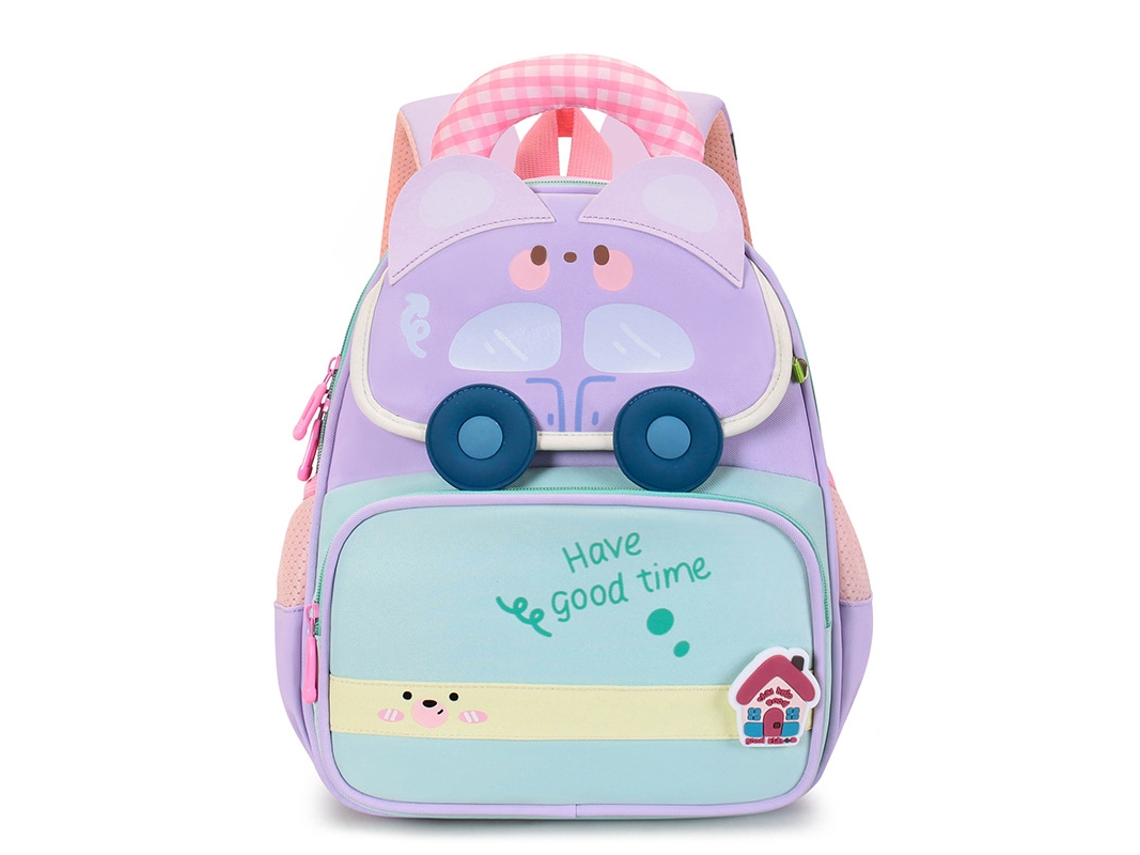 Mochila Eifson Sapo 3-6 Anos, 8l, Leve E Durável - Roxo