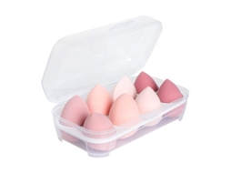 Esponja De Maquiagem, Uso Seco E Molhado Para Líquido, Pó, Creme, Ferramentas De Maquiagem De Formas Múltiplas Conjunto De Ovos De Maquiagem