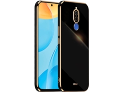 Capa Quadro Galvanizado Lite para Huawei Mate10 Lite HONGWE. Preto