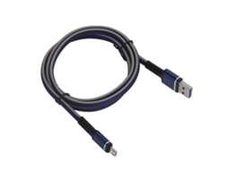 Cabo USB de carregamento rápido 5A 1m para iOS/Android com transmissão de dados | S/MARCA