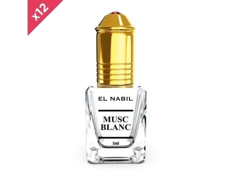 Extrato de perfume | Roll-On MUSK BRANCO x12 por EL NABIL