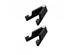Suporte Universal Para Celular, Mini Suporte De Alumínio Portátil E Dobrável Para Mesa, 2 Unidades, Acessórios Para Celular, Preto.