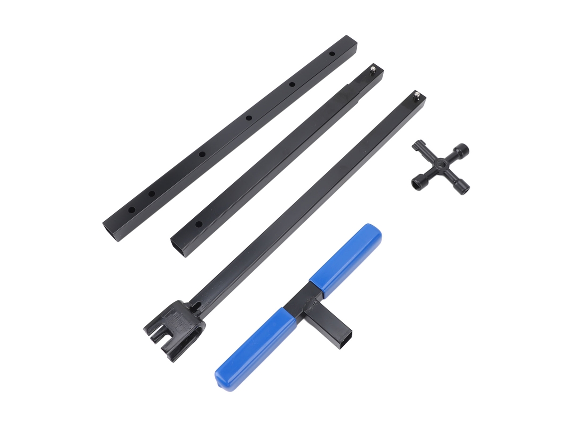 Chave de Medidor de Água Plegável Aço Multifuncional Azul