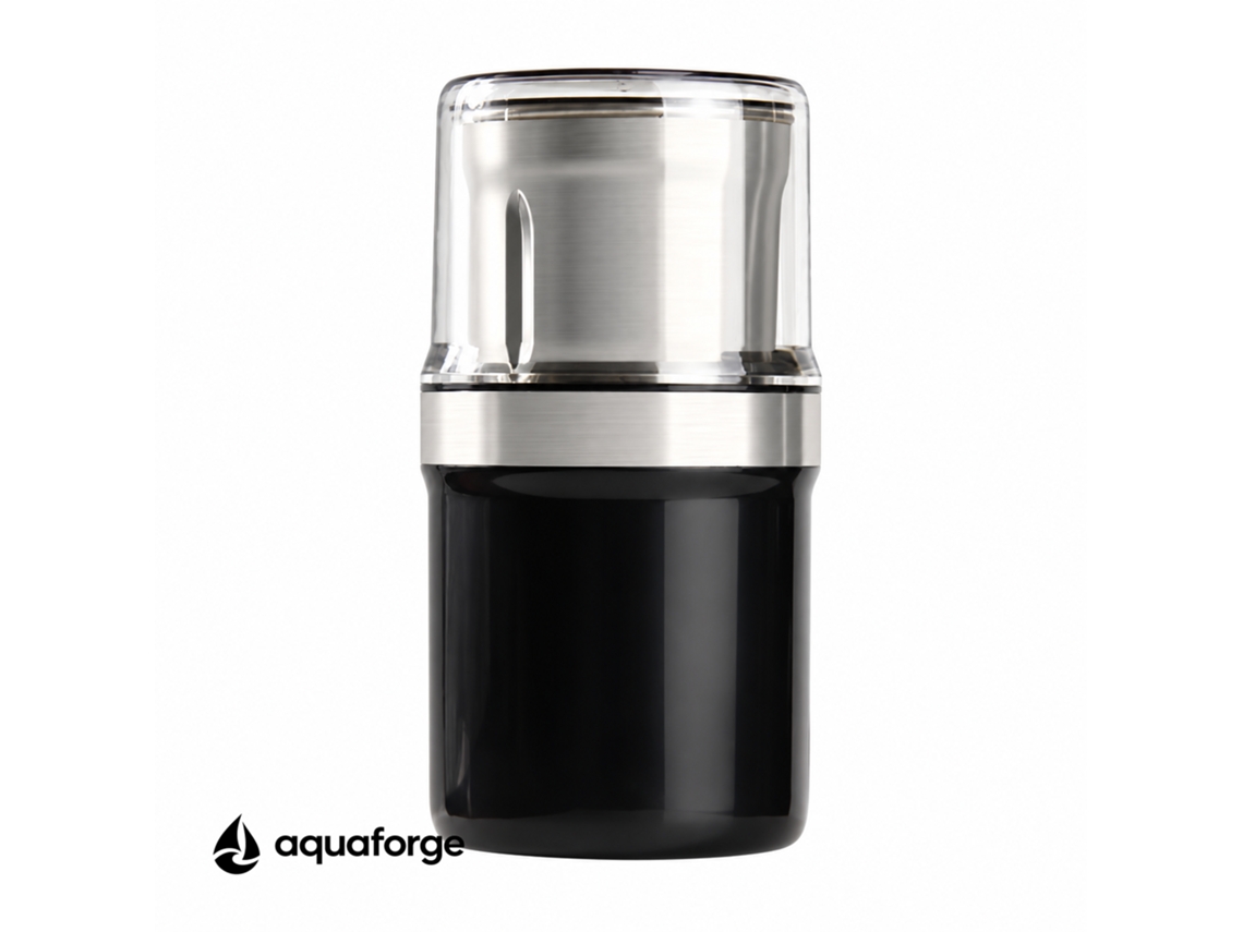 Moinho Elétrico De Café Aquaforge M200b Com Moagem Ajustável E 100 G Para Café