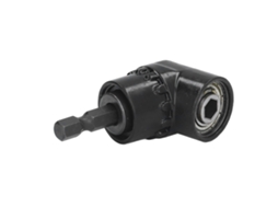 Adaptador de broca de ângulo reto com porta broca angular haste hexagonal 1/4 polegada acessório para parafusadeira S/MARCA