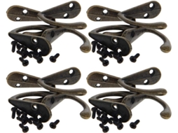 Cabides De Parede Compactos, Ganchos Em Liga Zinco Para Roupas,
