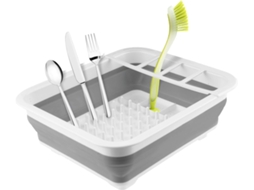 Organizador Versátil Para Louças, Material Pp Ecológico Que Garante Durabilidade E Segurança, Alças De Silicone Antiderrapantes Para Uso Estável, Esco