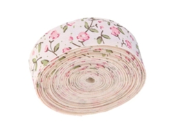 Fita Floral Pequena para Diy, Laço Rosa LAXISCREED