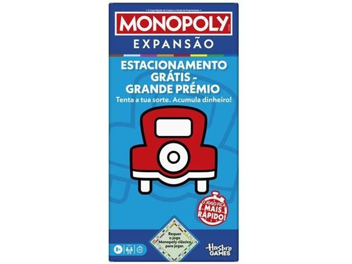 Jogo de Tabuleiro HASBRO Monopoly Free Parking Jackpot (Outlet Caixa Aberta - Idade Mínima Recomendada:8 Anos)