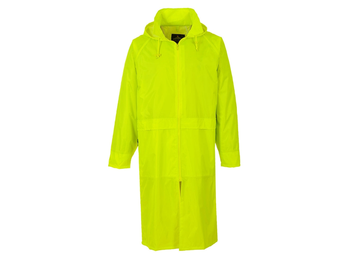 Capa De Chuva Clássica Para Adultos - Proteção E Estilo Amarelo / 4xl
