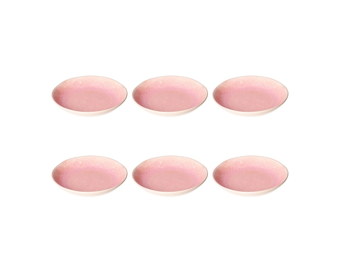 Rosetulipani Concerto Fuse Rosa Conjunto de 6 Pratos de Sopa 21 Cm Rop