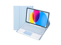 Capa Com Teclado Bluetooth E Touchpad Com Slot Para Caneta Para Ipad Pro 9.7 Pol. Layout Pt
