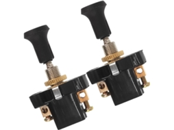 Conjunto De 2 Interruptores Manuais De Farol, Compatíveis Com 12v E 24v.