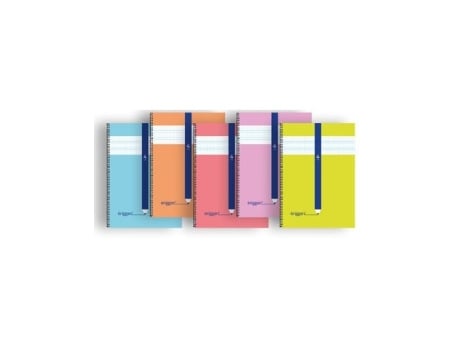 Livro Paq/10 Cuaderno Espiral 4º 40h 70g 4mm Cuadrovia Tapa Básica Eriggan De Desconocido (espanhol)