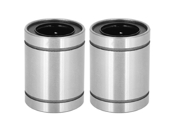 Conjunto De 2 Rolamentos Lineares Com Flange Estendida, Alta Velocidade De Rotação E Baixo Ruído(lm20uu)