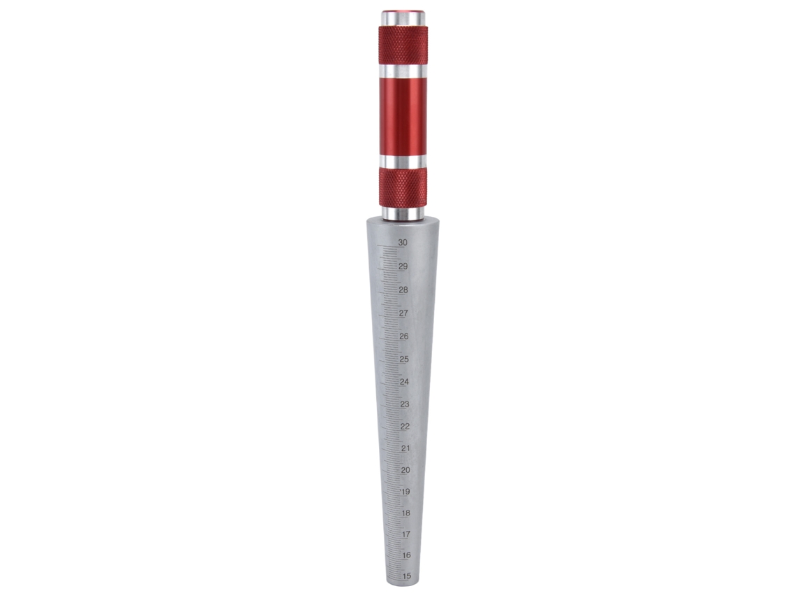 Medidor De Diâmetro Interno De Furo Cônico Em Aço Inoxidável (15 30mm)