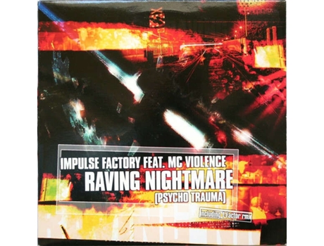 Vinil Raving Nightmare Psycho Trauma Impulse Records