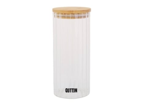 Frasco de Vidro Transparente Quttin 9 X 21 Cm 9 X 21,5 Cm
