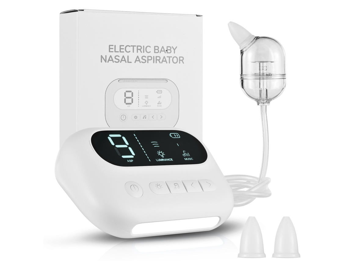 Aspirador Nasal Elétrico Bebê LAXISCREED 9 Níveis