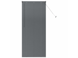 Conjunto 1 Persianas Venecianas Vidaxl Cinzento Alumínio (175 X 75 Cm)