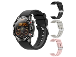 Relógio Inteligente Masculino 1.32 Polegadas Bluetooth Chamada À Prova D'Água Rastreador de Fitness Monitor para Android Ios com Alça VEANXIN